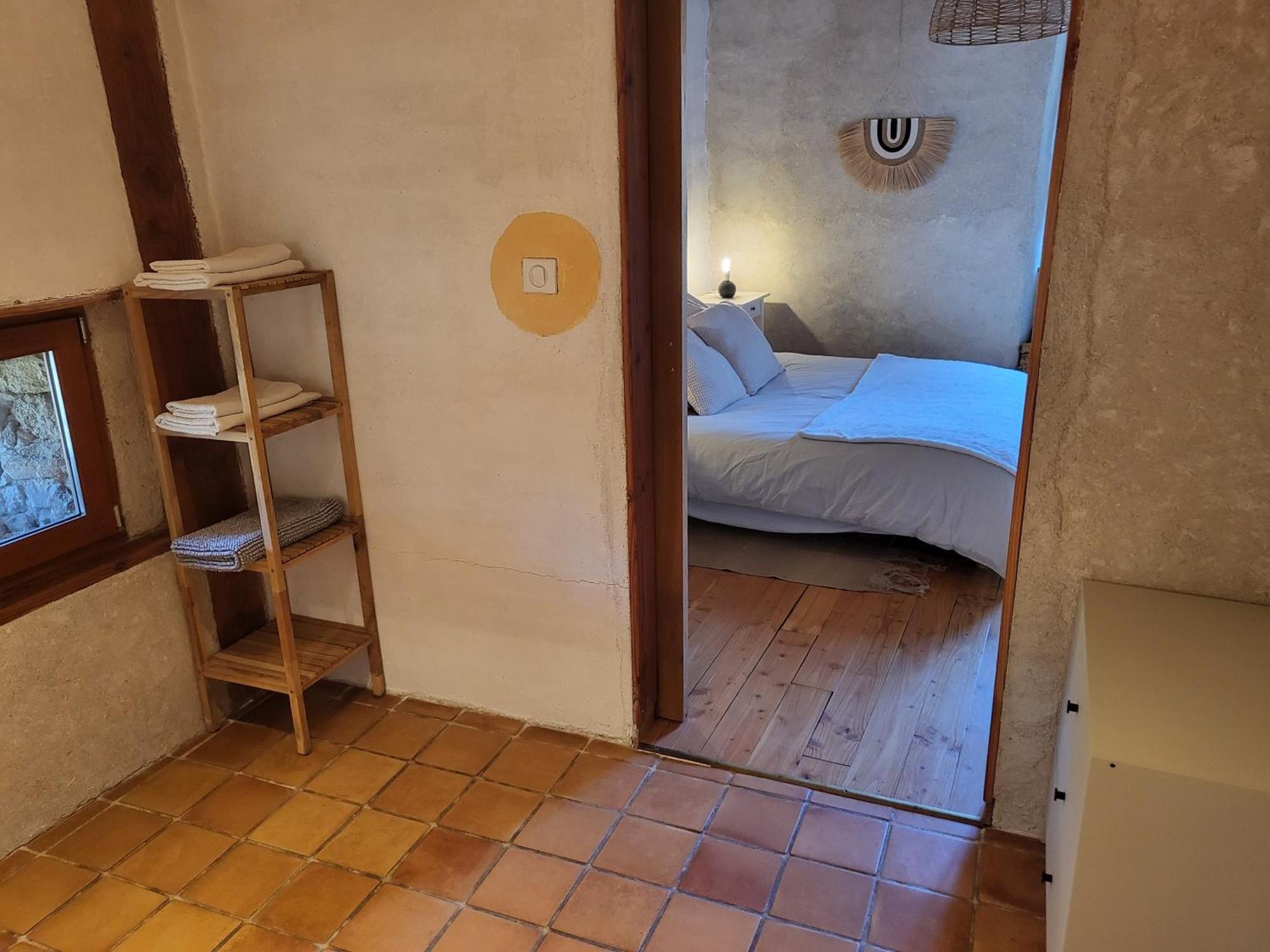 Le Grenier A Ble Hotell Satillieu Rom bilde